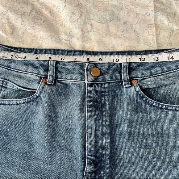 ASOS Blue High Rise Jeans - Picture 4 of 11